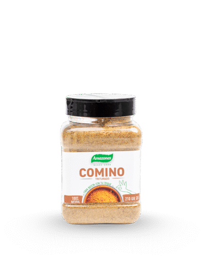 Comino molido en frasco de 210g Amazonas