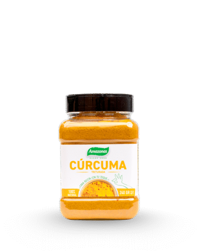 Cúrcuma en polvo rn frasco de 240g Amazonas