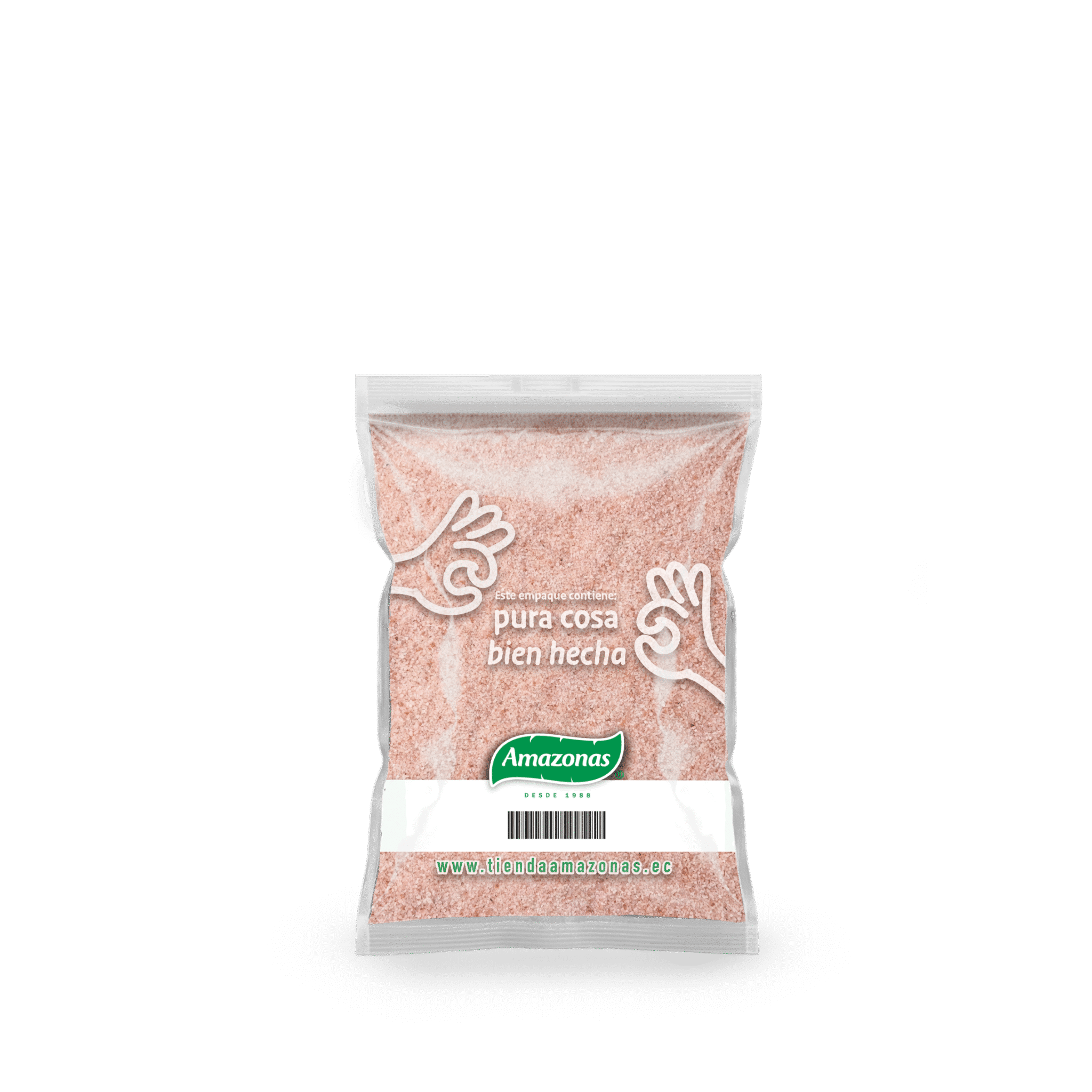 Sal Rosada del Himalaya triturada o en polvo de 1 libra Amazonas