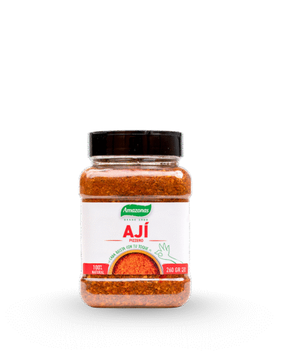 Ají en polvo o ají pizzero de 260g Amazonas
