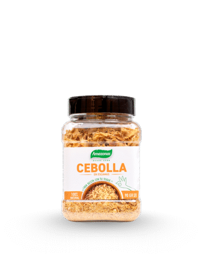 Cebolla en escamas de 90g Amazonas