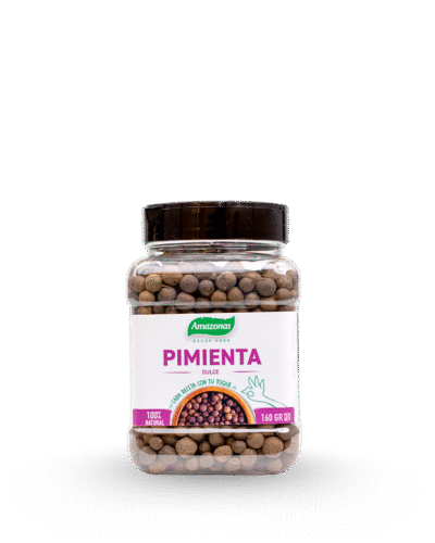 Pimienta dulce en frasco de 160g Amazonas