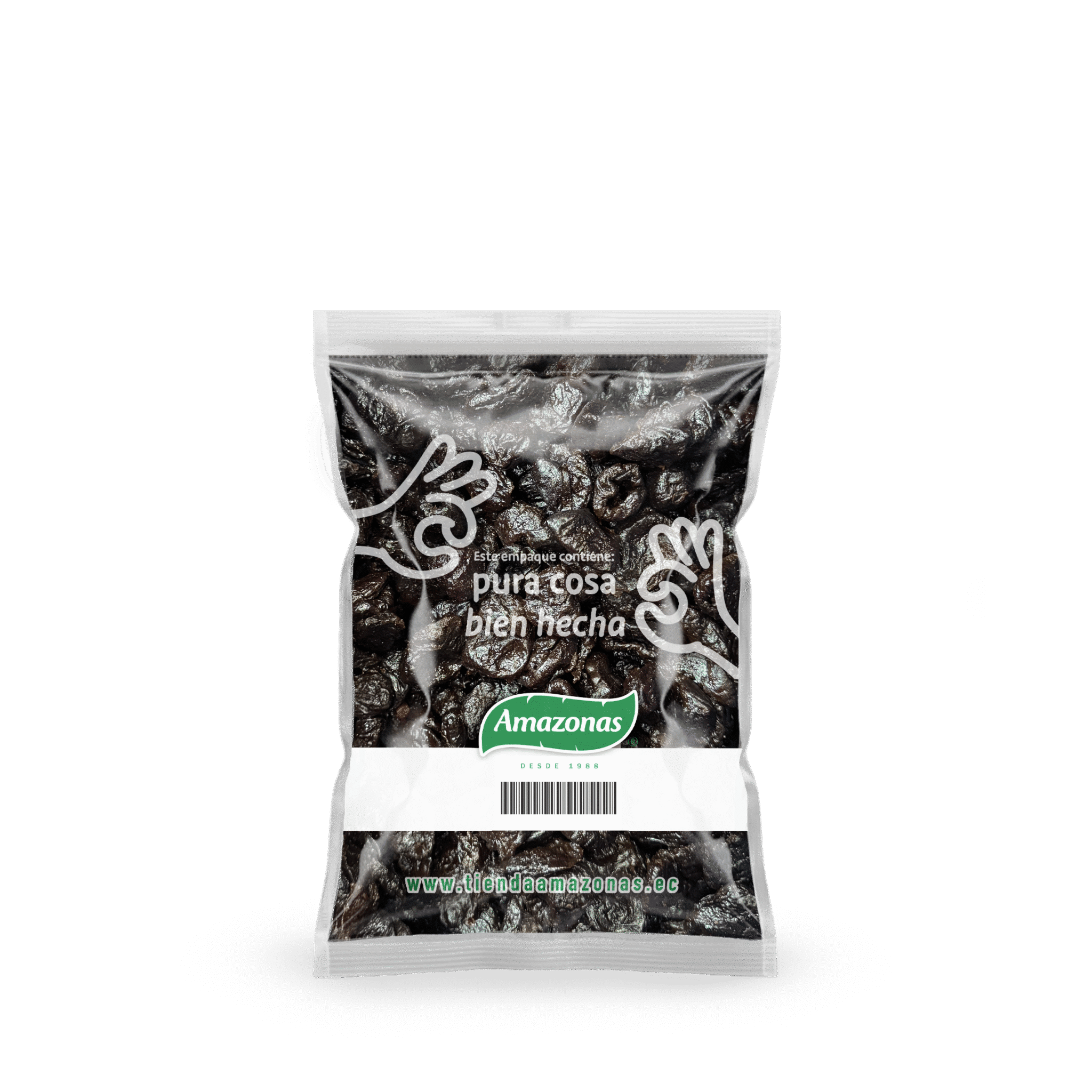 Ciruela pasa sin pepa 1 libra Amazonas