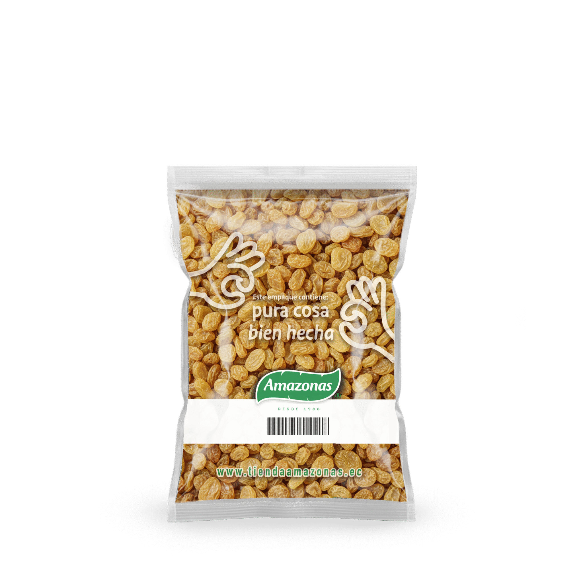 Pasas Rubias Golden 1 libra Amazonas