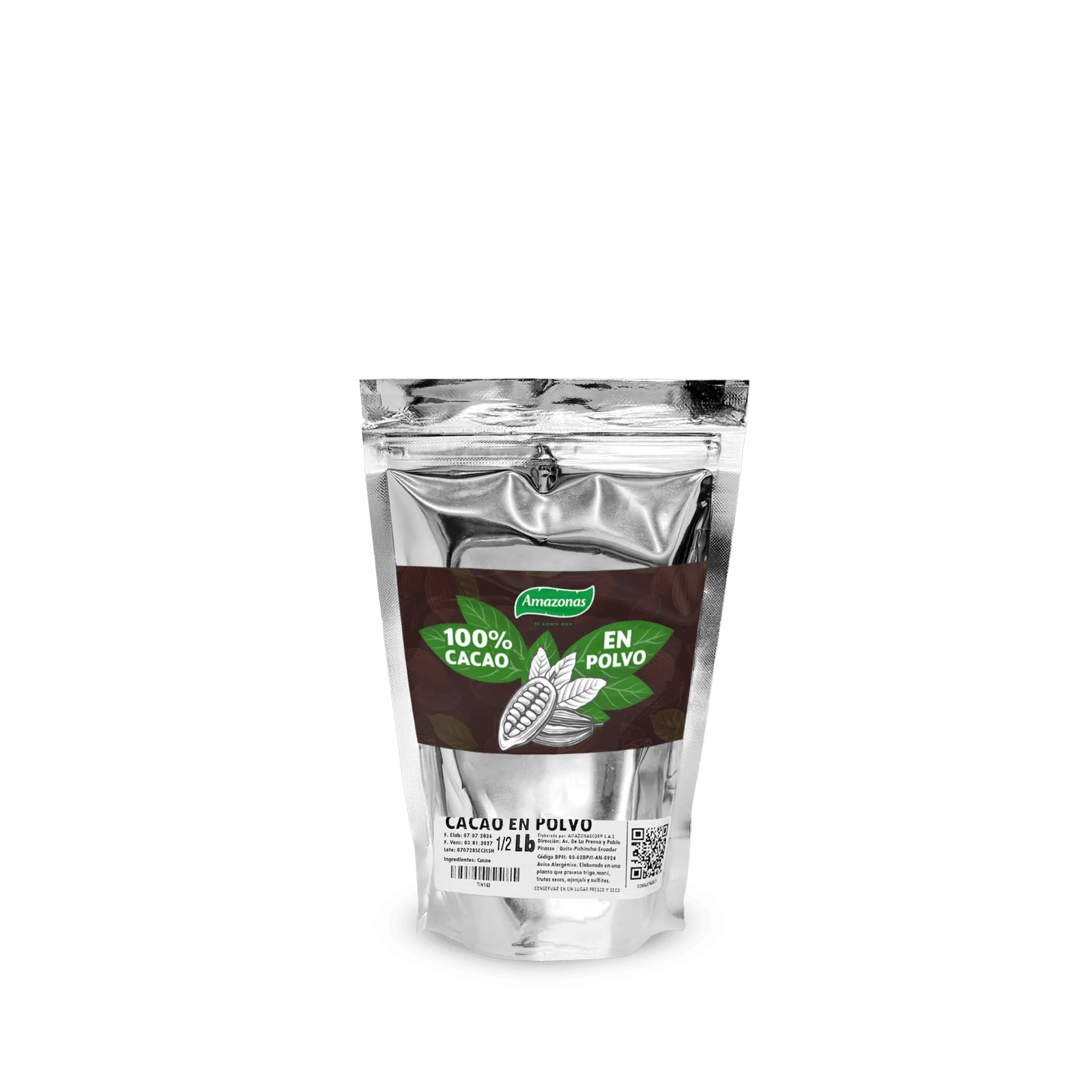 Cacao Polvo Media Libra